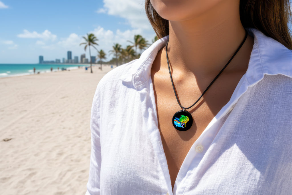 Wahoo/ Mahi Pendant Necklace