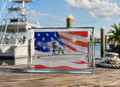 Custom Patriotic Boat Art Block