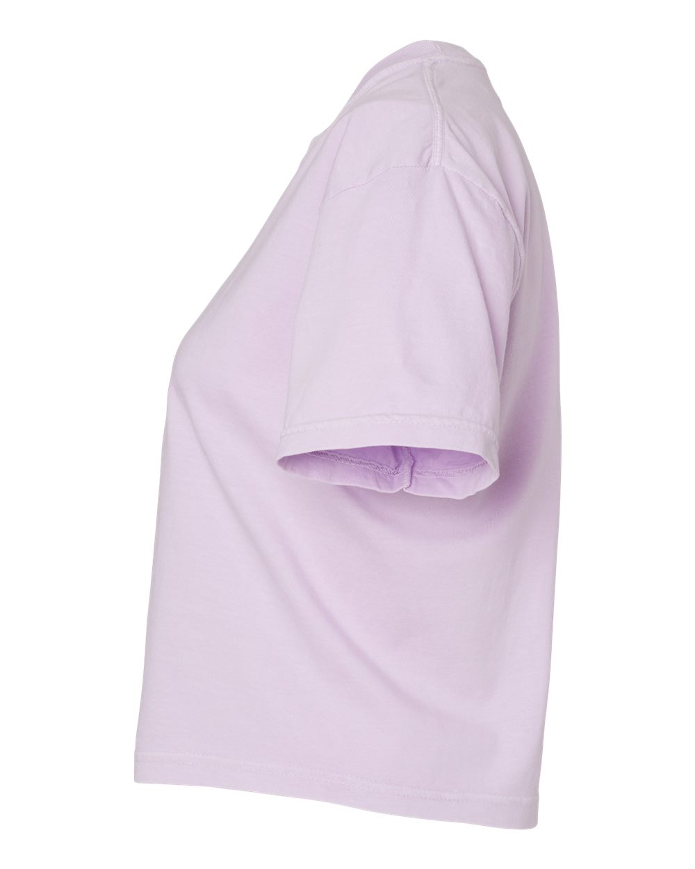 Light purple hijab on a white background