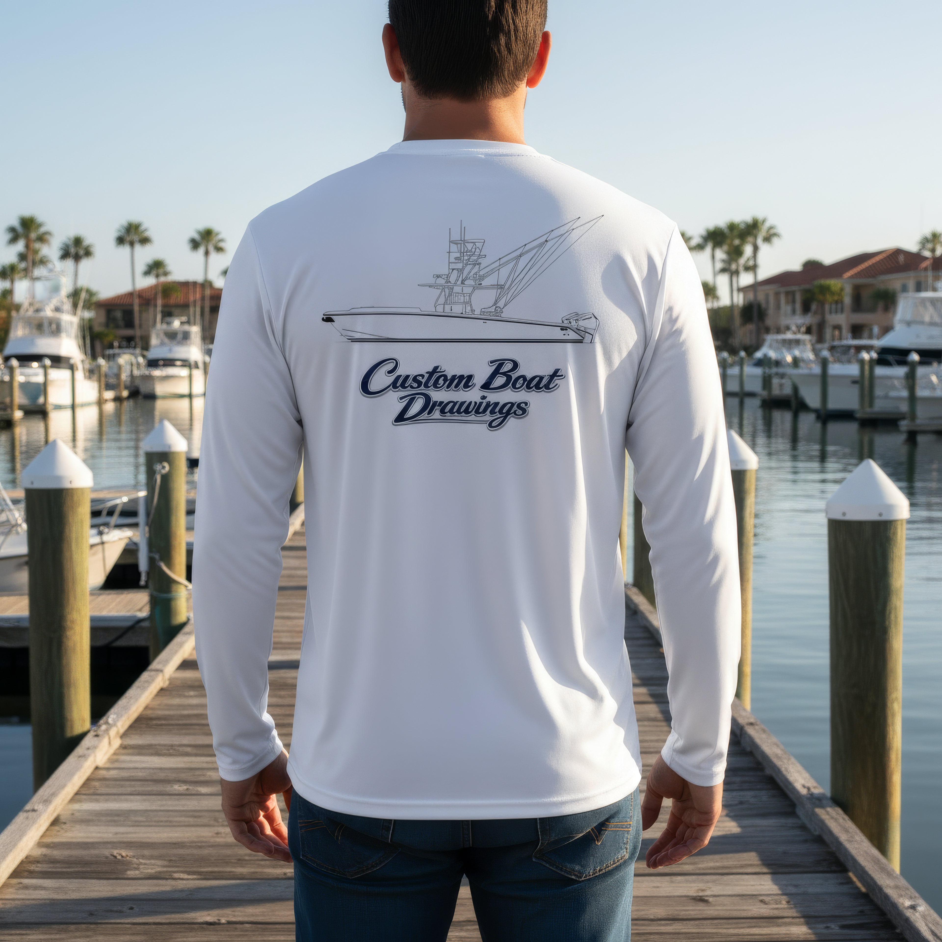 Custom Boat Shirt - Upload / Print