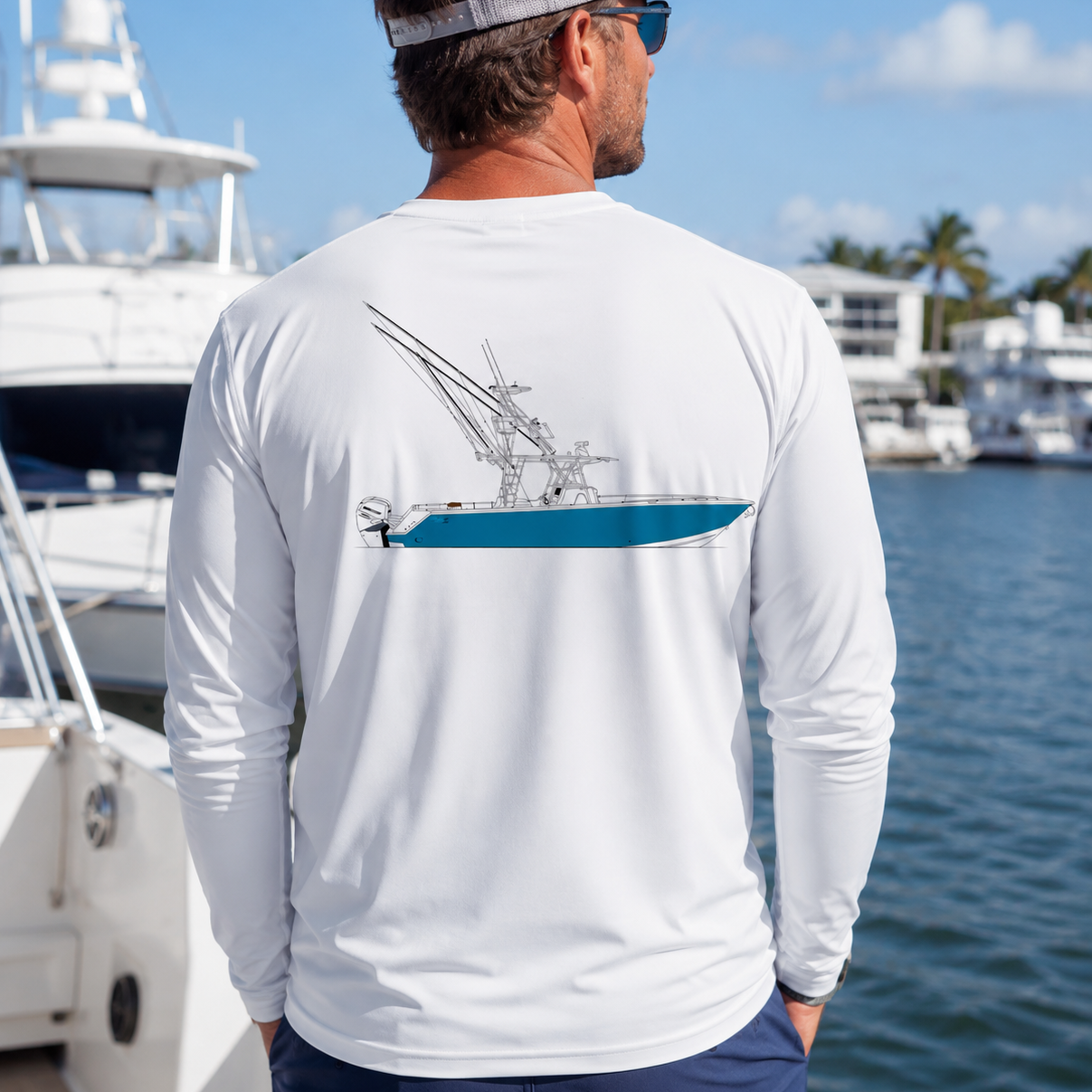 Custom Boat Drawing from Your Photo