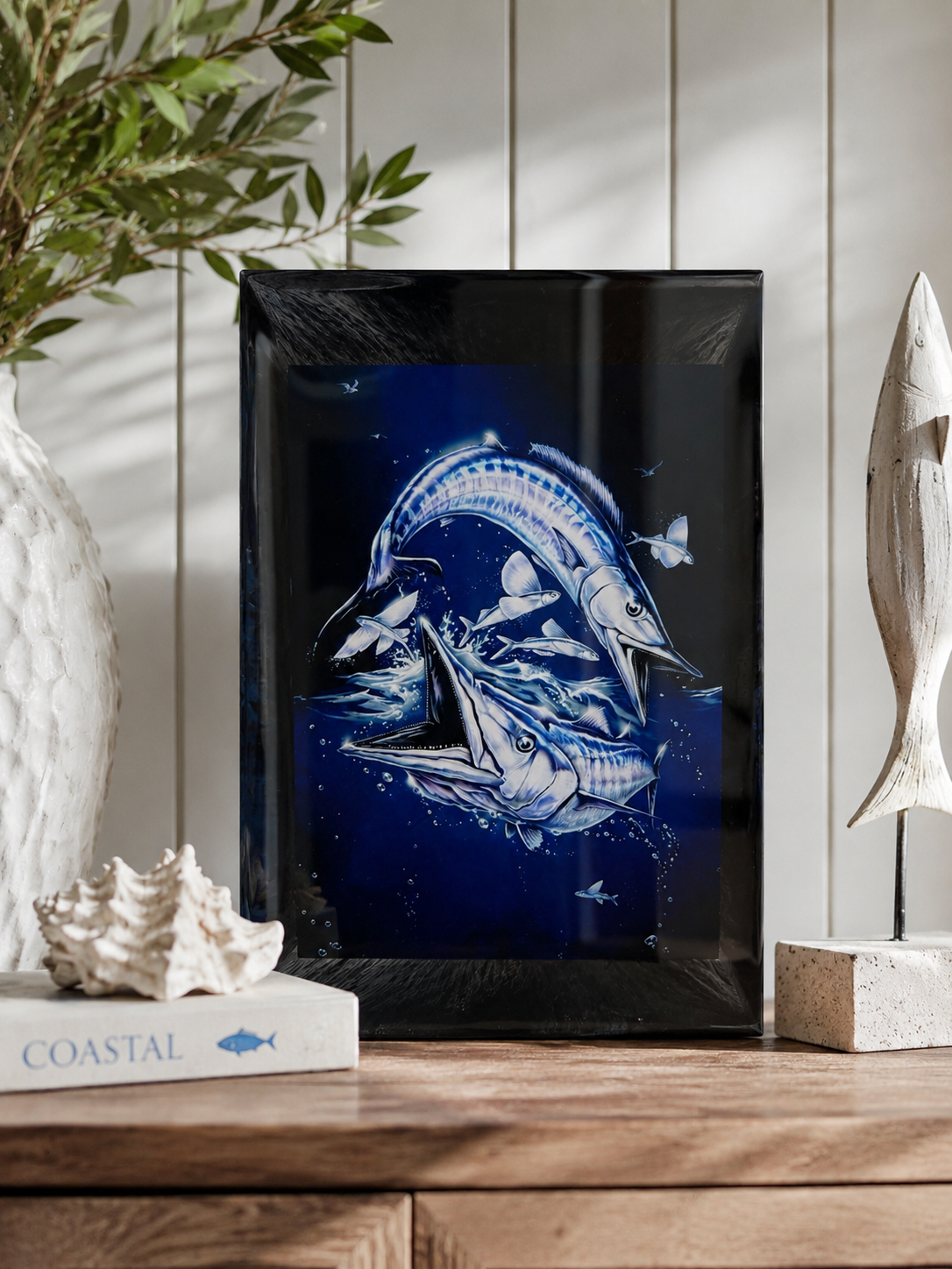 Wahoo Slam Light Block – Personalized LED Boat Art