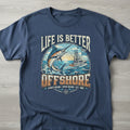 Life Is Better Offshore | Marlin Fishing Digital Download PNG