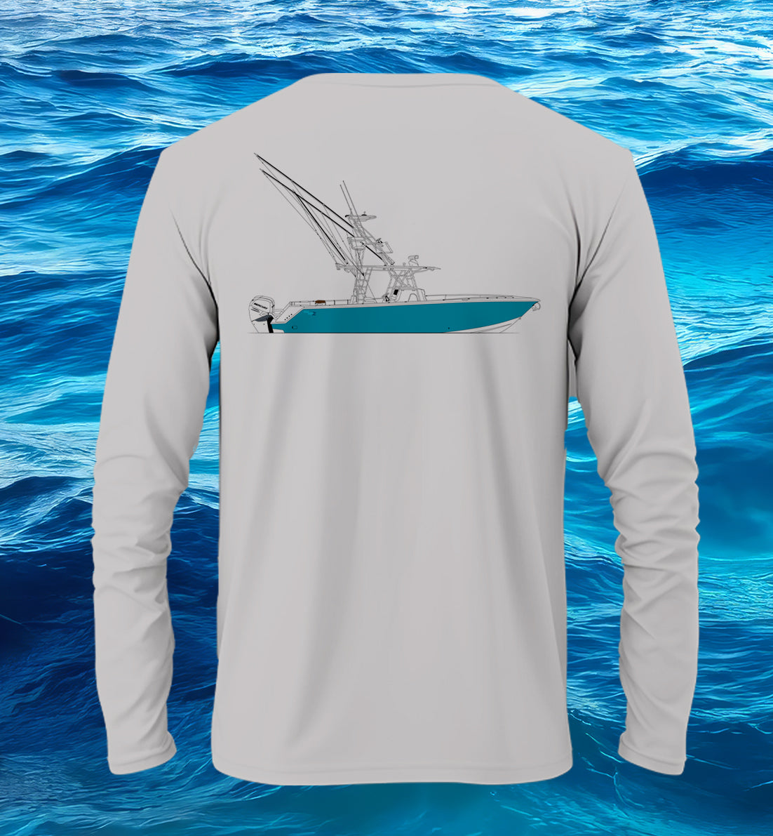 Custom Boat Drawing from Your Photo
