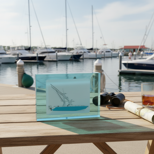 Custom Boat Light Block – Personalized LED Boat Art