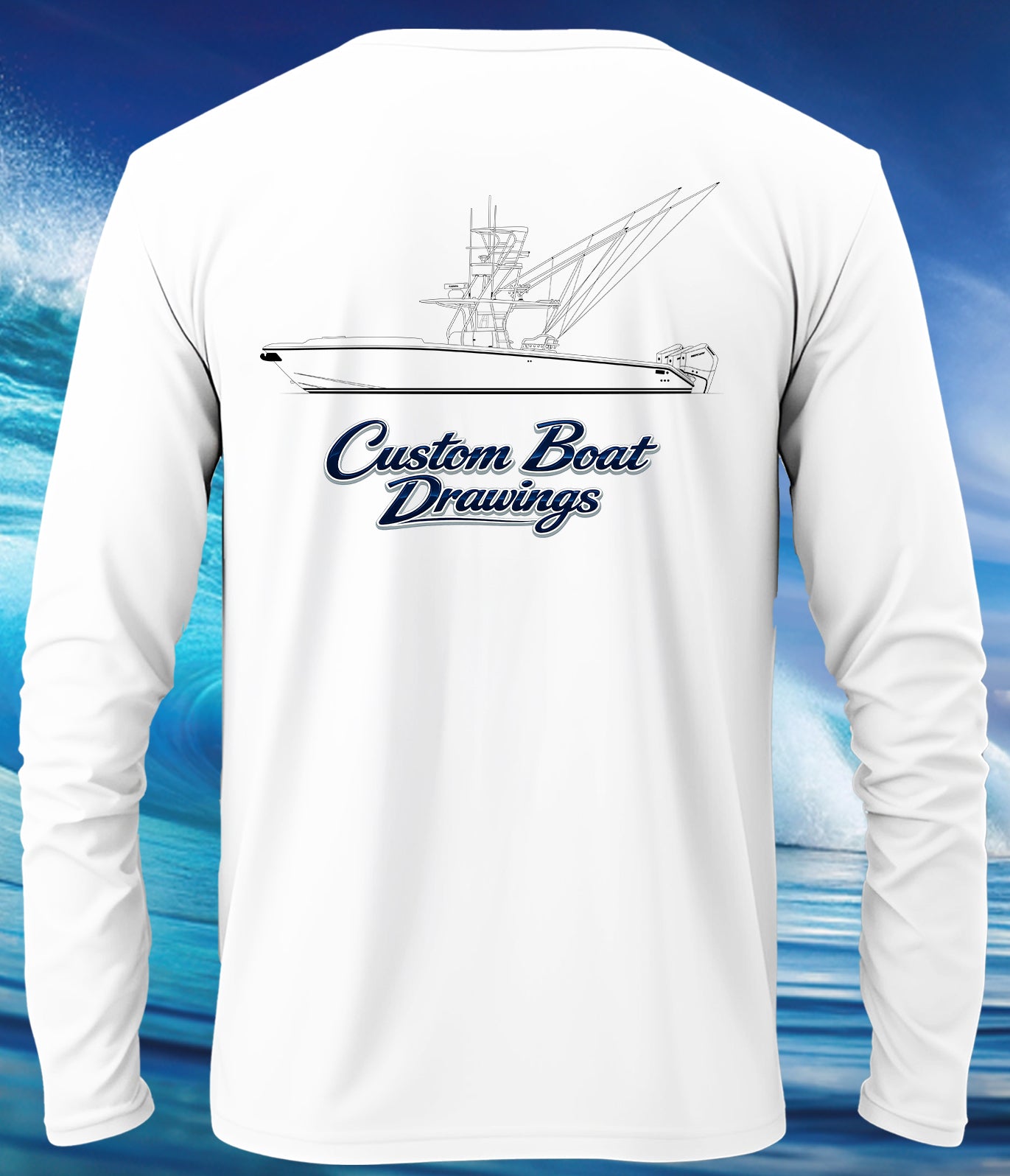 Custom Boat Shirt - Upload / Print