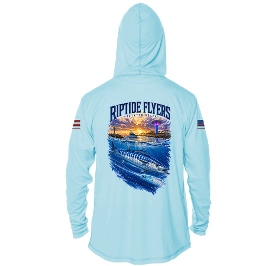 Riptide Flyers Boynton Beach Wahoo Performance Hoodie