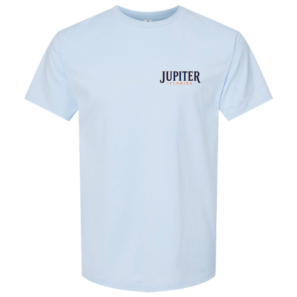 Jupiter Florida Tarpon T-Shirt | Coastal Fishing Graphic Tee | Tultex 290 Premium Cotton