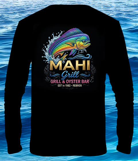 Saltwater Mahi Grill Long Sleeve Performance Shirt