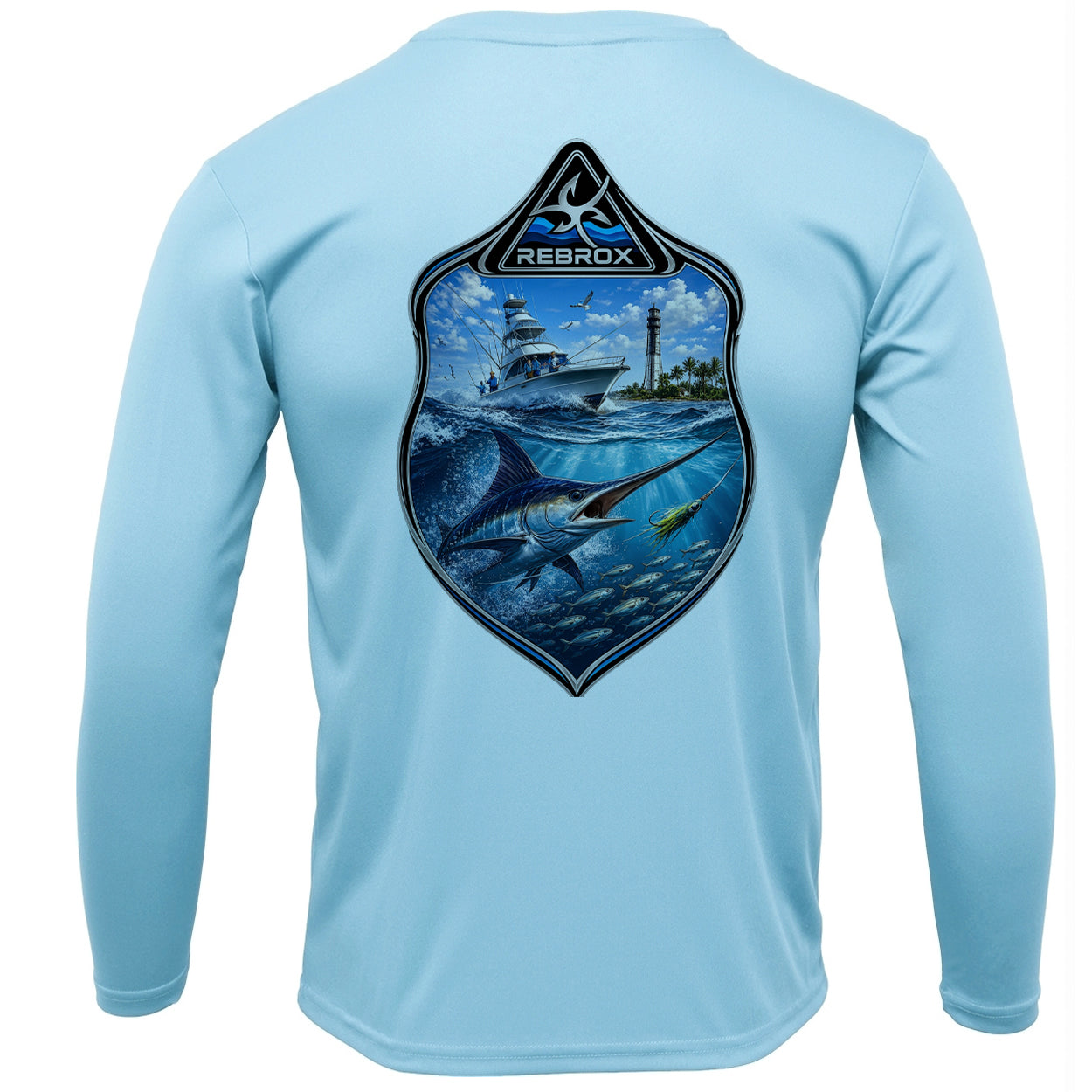 Hillsboro Inlet Swordfish Performance Fishing Shirt | Long Sleeve UPF 50+