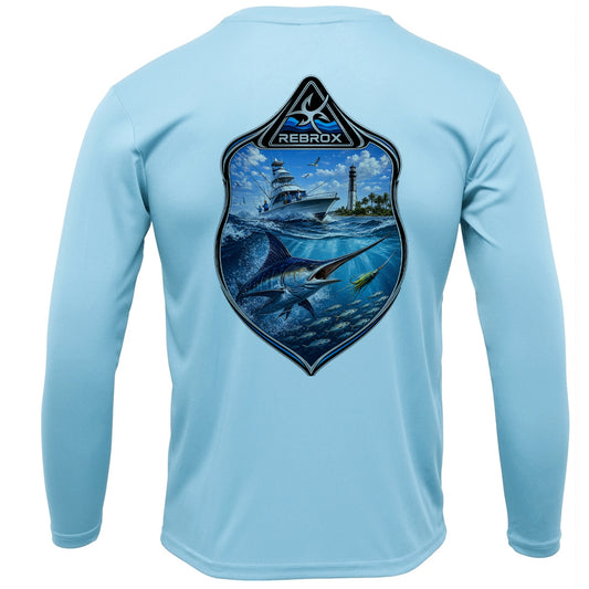 Hillsboro Inlet Swordfish Performance Fishing Shirt | Long Sleeve UPF 50+