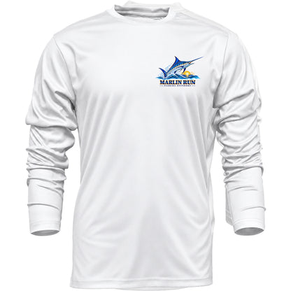 Marlin Run Long Sleeve Performance Fishing Shirt