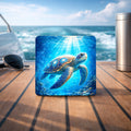Blue Turtle Shine 3” x 3” Aluminum Fishing Magnet
