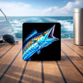 Wahoo 3” x 3” Aluminum Fishing Magnet