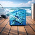 Wahoo Storm 3” x 3” Aluminum Fishing Magnet